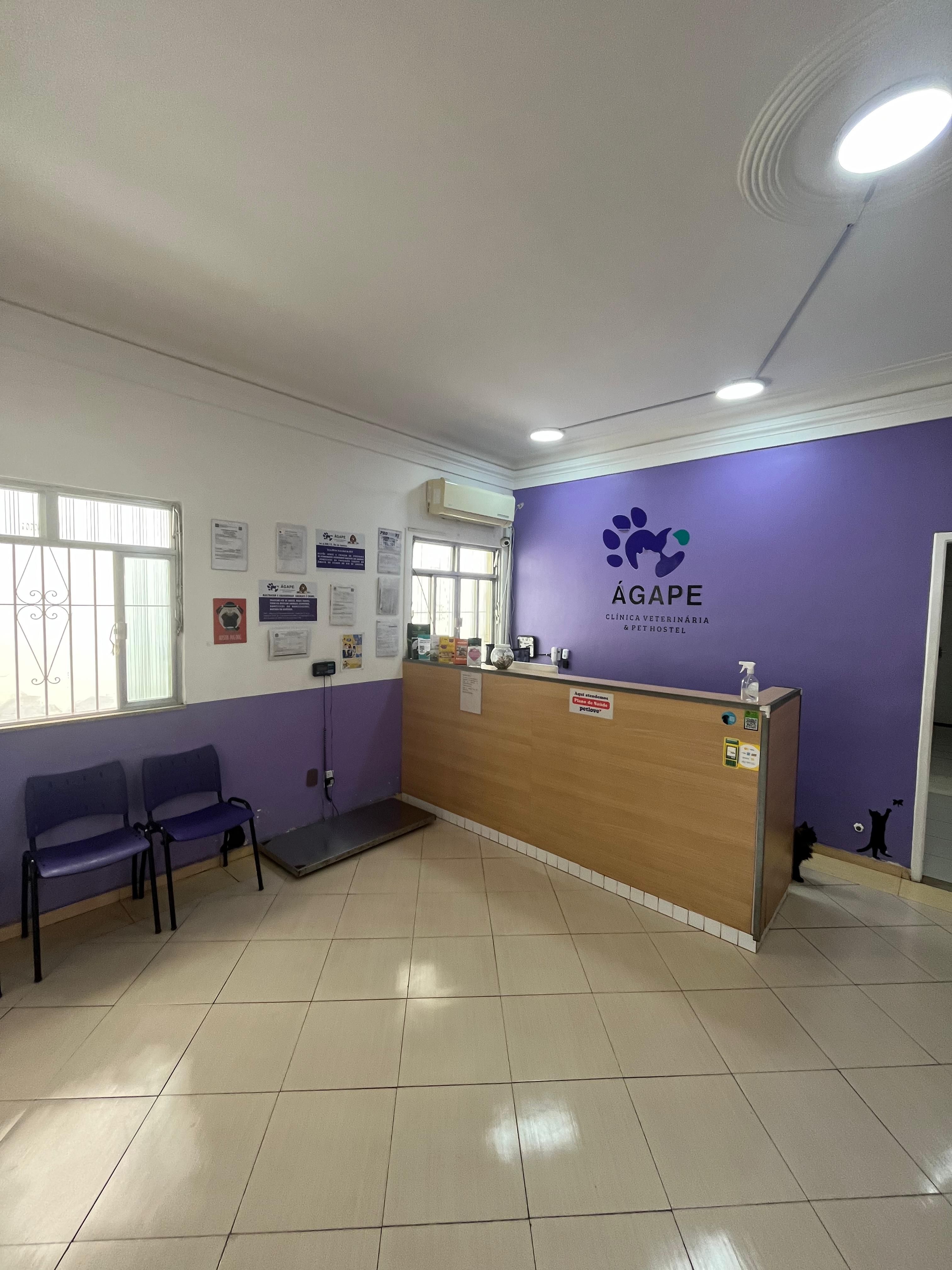Recepção da Ágape em Vila Isabel